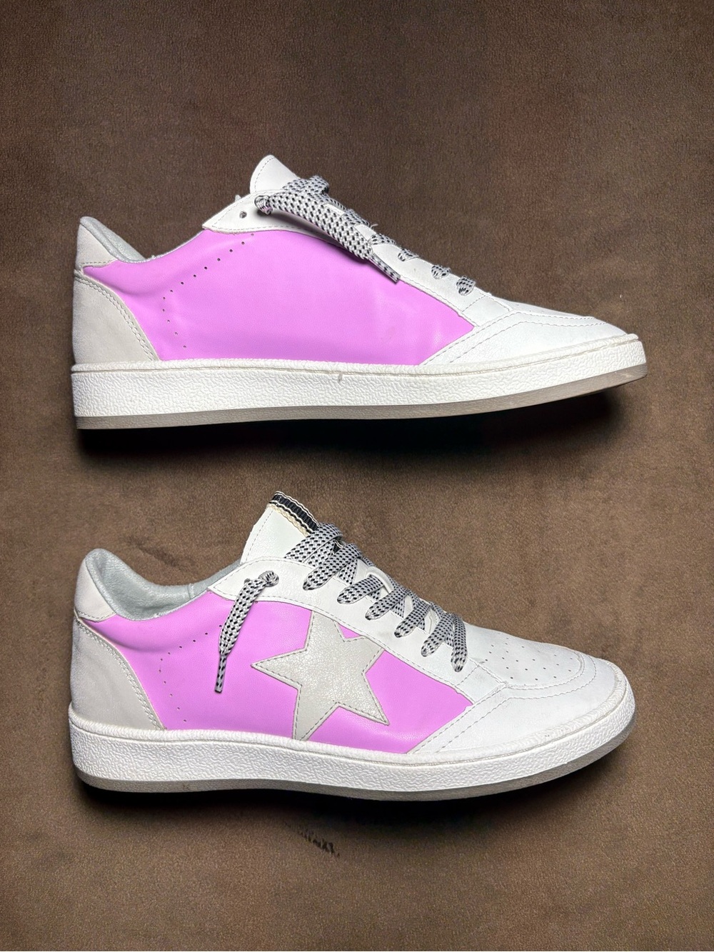 SHU SHOP Pink Star Sneakers - Size Women’s 8.5 💖⭐️